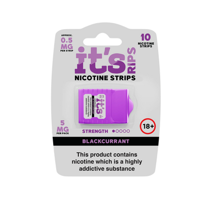 Blackcurrant It's RIPS Nicotine Strips