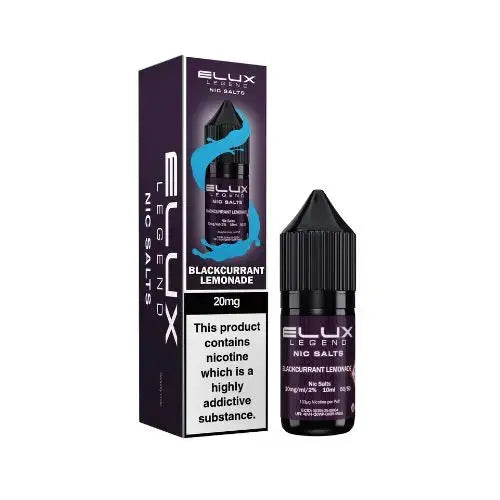 Blackcurrant Lemonade 10ml Nic Salt by Elux Legend