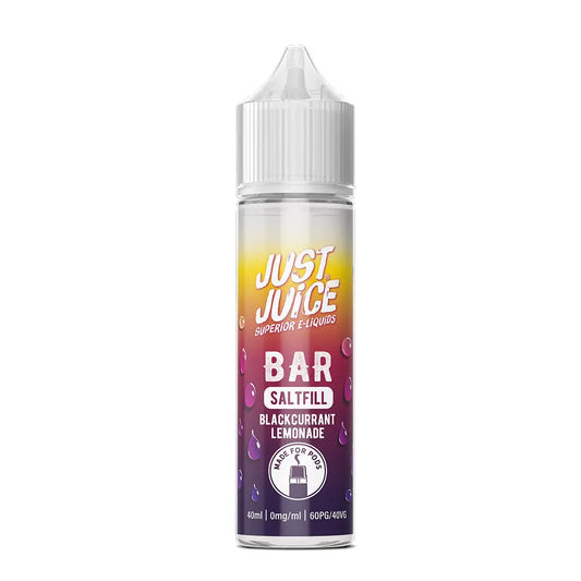 Blackcurrant Lemonade 40ml Bar Saltfill by Just Juice