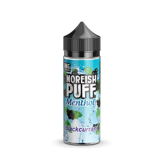 Blackcurrant Menthol 100ml Shortfill by Moreish Puff
