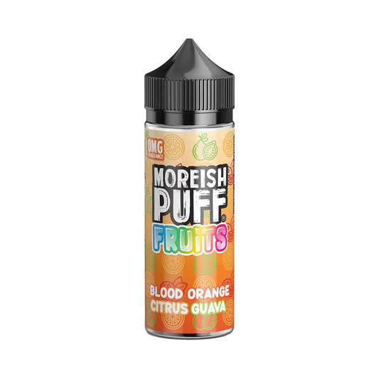Blood Orange Citrus Guava Fruits 100ml Shortfill by Moreish Puff