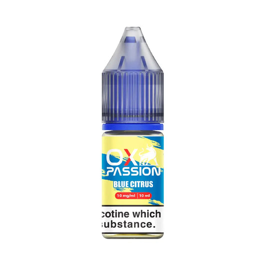 Blue Citrus OX Passion 10ml Nic Salt by Oxva