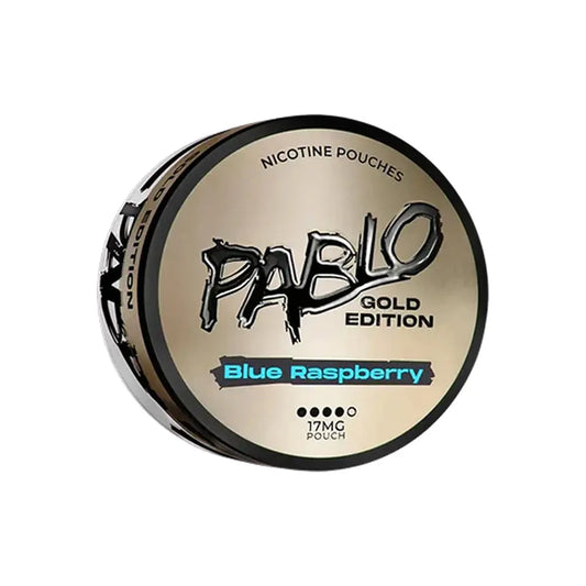 Blue Raspberry Gold Edition Nicotine Pouch by Pablo