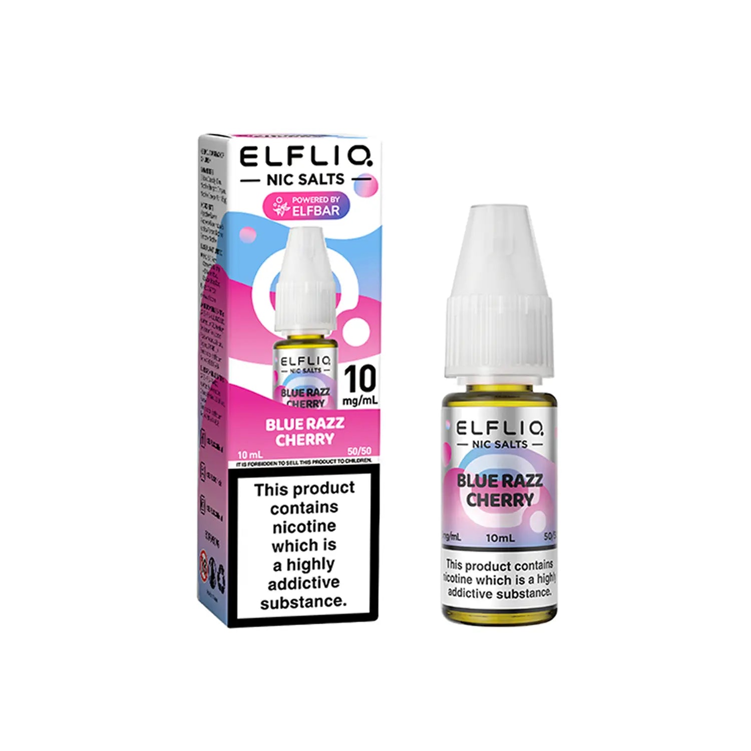 Blue Razz Cherry Nic Salt E-Liquid by Elf Bar Elfliq