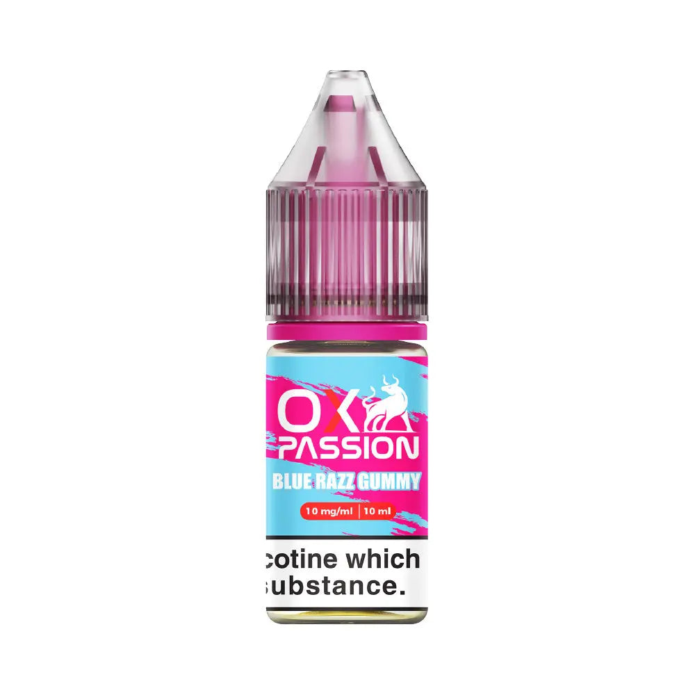 Blue Razz Gummy OX Passion 10ml Nic Salt by Oxva