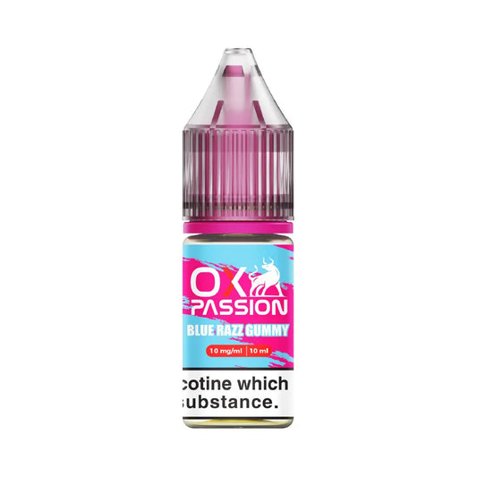 Blue Razz Gummy OX Passion 10ml Nic Salt by Oxva