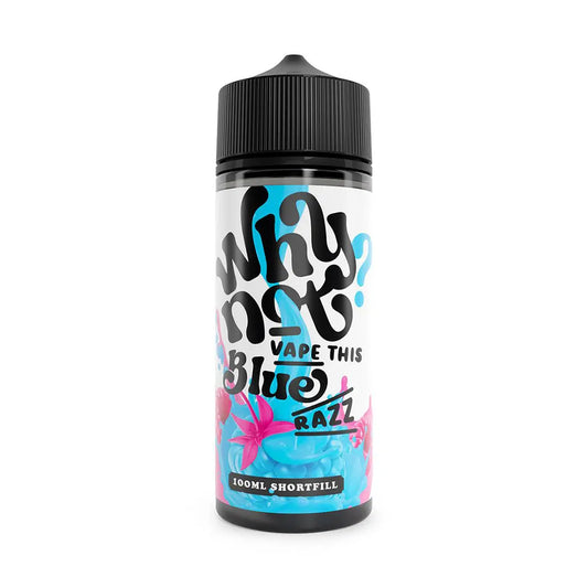 Blue Razz Shortfill E-Liquid by Why Not Vape This 100ml