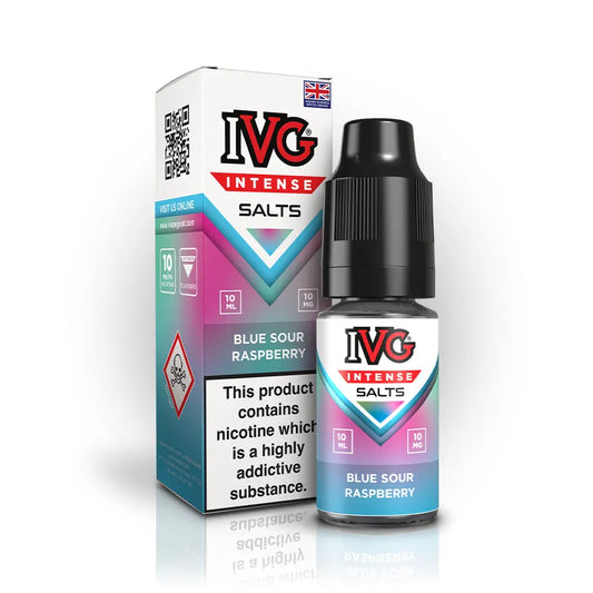Blue Sour Raspberry Nic Salt by IVG Intense Salts