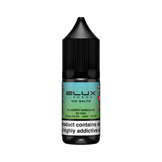Blueberry Bubblegum 10ml Nic Salt by Elux Legend