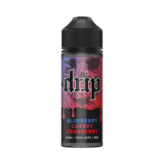 Blueberry Cherry Cranberry 100ml Shortfill E-Liquid by Drip