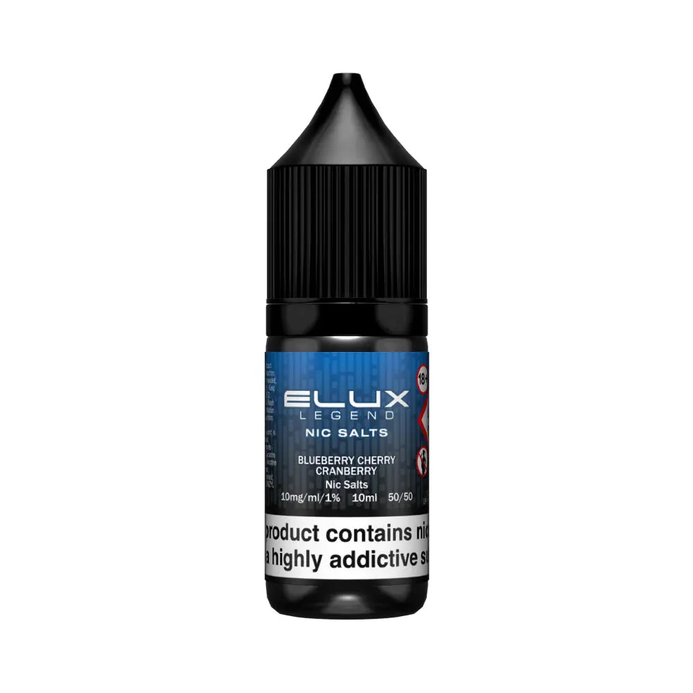 Blueberry Cherry Cranberry 10ml Nic Salt by Elux Legend