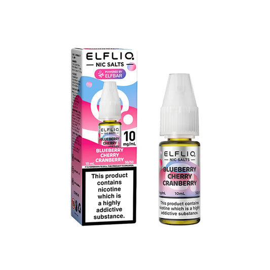 Blueberry Cherry Cranberry Nic Salt E-Liquid by Elf Bar Elfliq