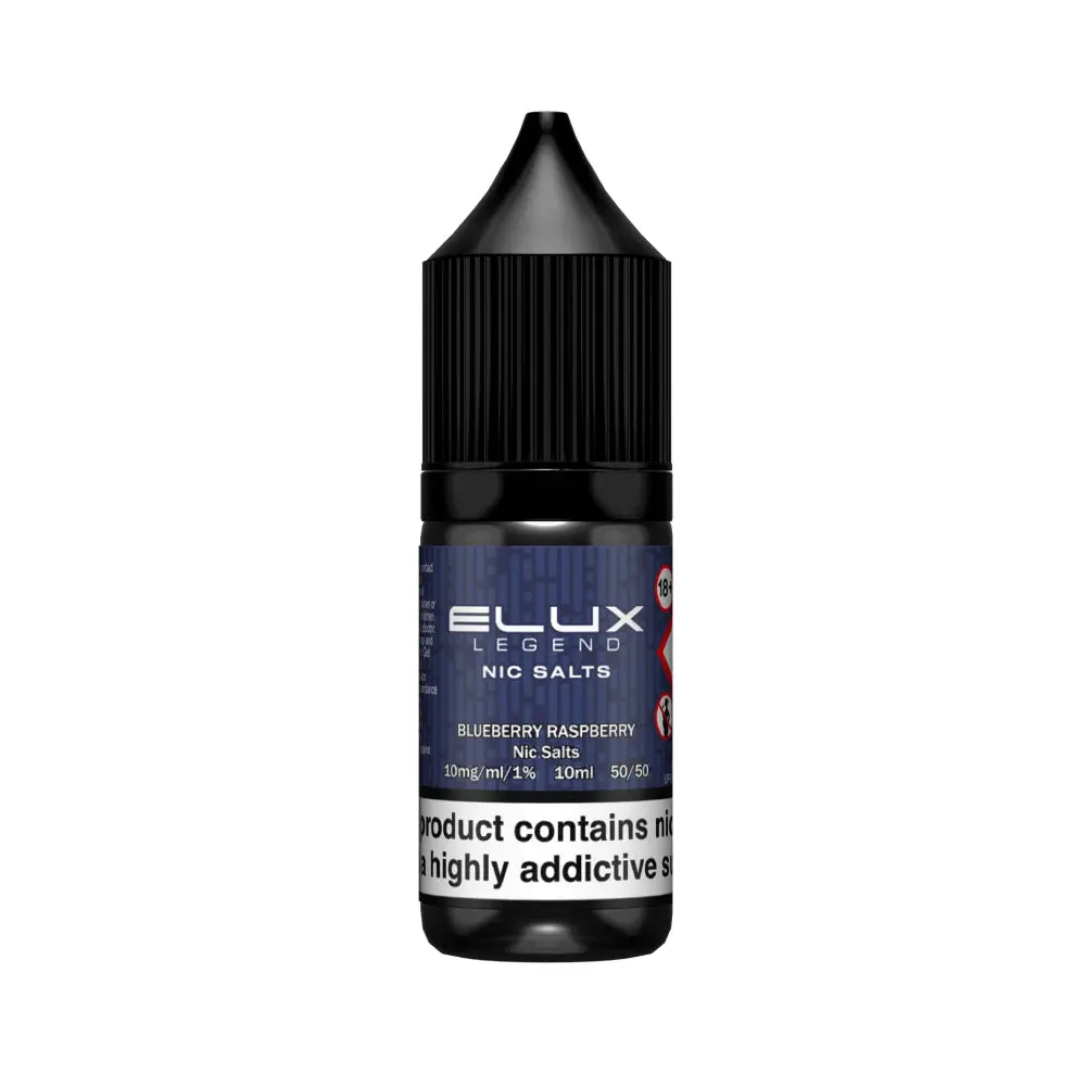 Blue Raspberry Elux Blueberry Raspberry 10ml Nic Salt by Elux Legend
