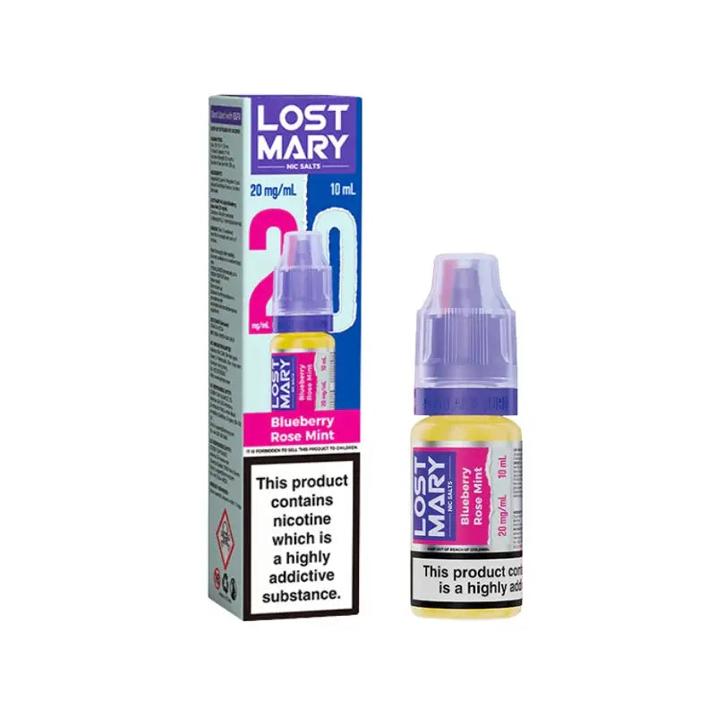 Blueberry Rose Mint Nic Salt by Lost Mary