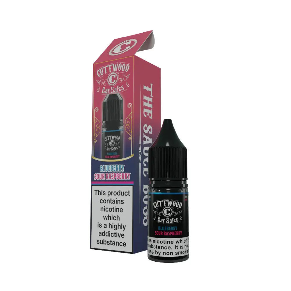 Blueberry Sour Raspberry Nic Salt by Cuttwood Bar Salts Cuttwood