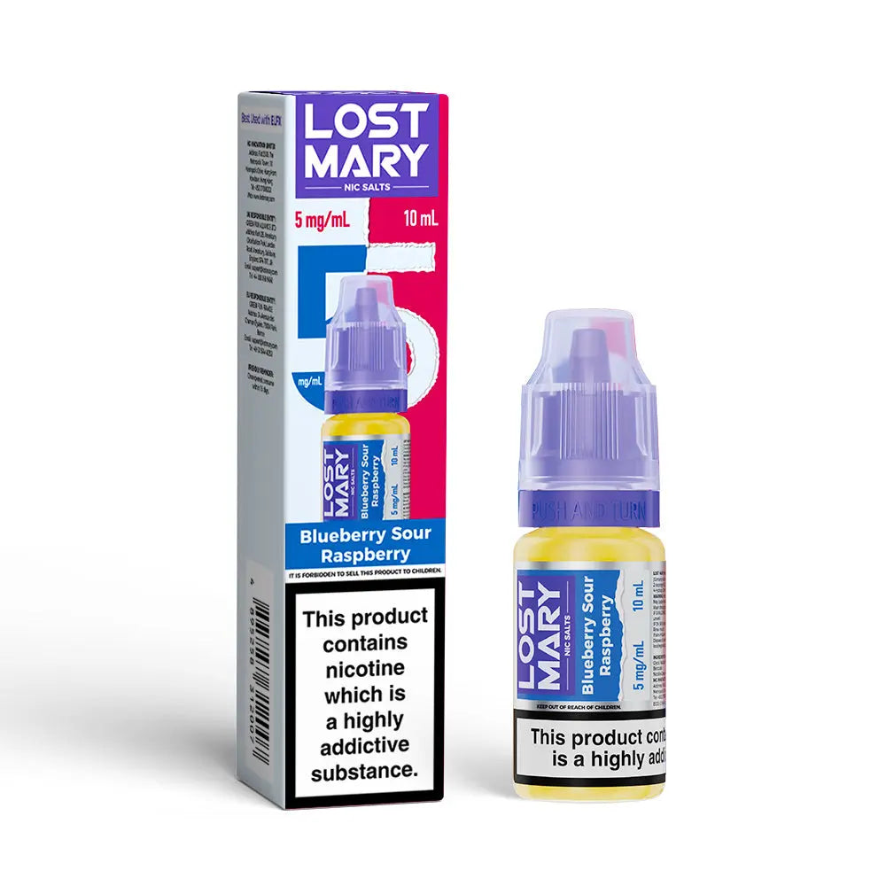Blueberry Sour Raspberry Nic Salt by Lost Mary
