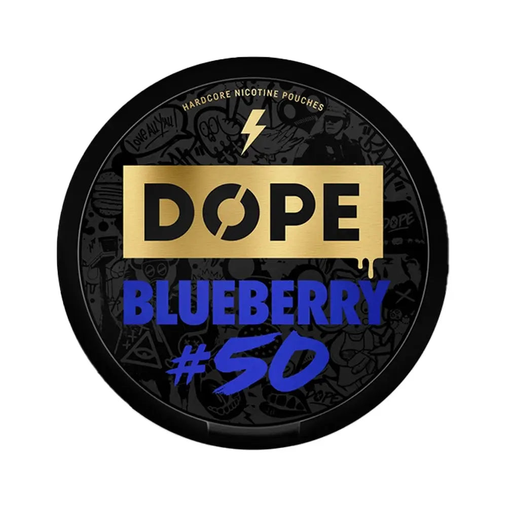 Blueberry #50 Nicotine Pouch by Dope Dope