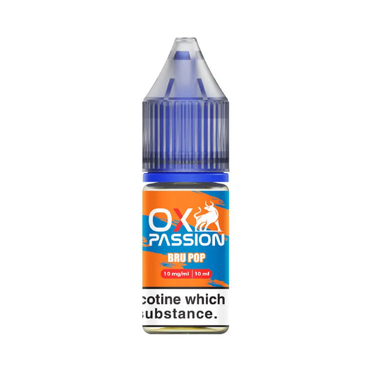 Bru Pop OX Passion 10ml Nic Salt by Oxva