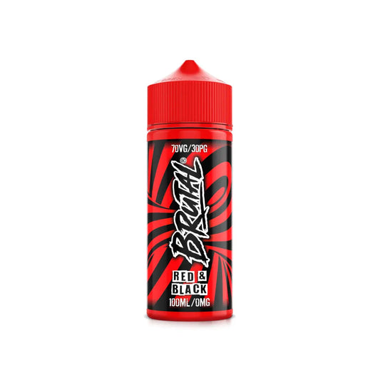 Brutal Red & Black 100ml Shortfill by Just Juice