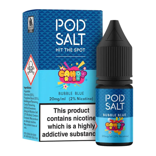 Bubble Blue Nic Salt by Pod Salt Fusion