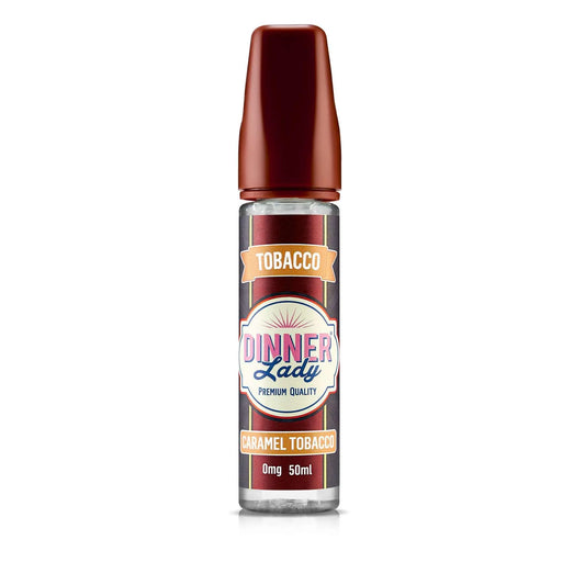 CARAMEL TOBACCO E-LIQUID BY DINNER LADY TOBACCO 50ML