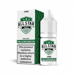 CHILLED WATERMELON NIC SALT E-LIQUID BY ALL STAR