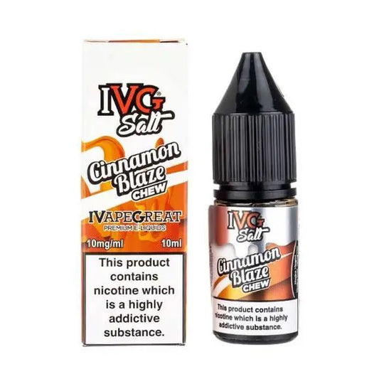 CINNAMON BLAZE NIC SALT E-LIQUID BY IVG
