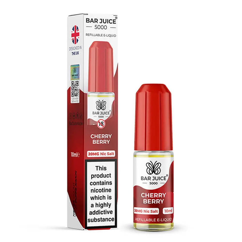 Cherry Berry Nic Salt E-Liquid by Bar Juice 5000