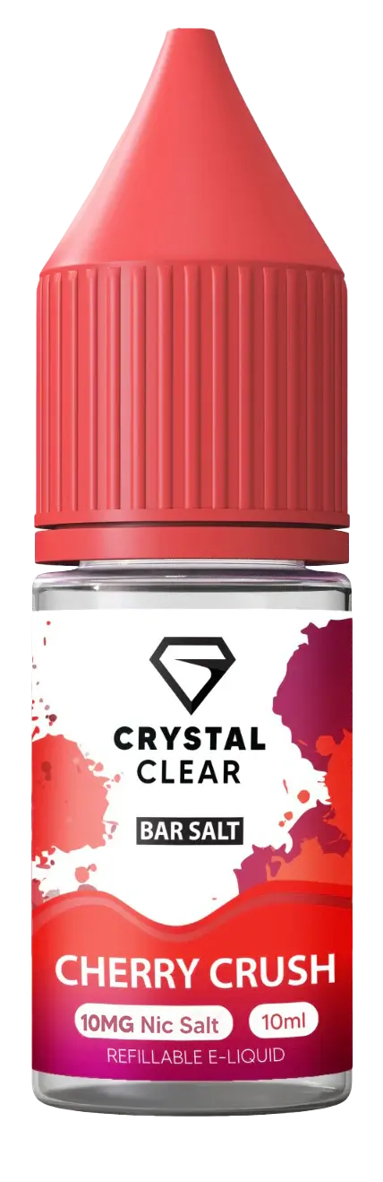 Cherry Crush Nic Salt by Crystal Clear Bar Salts