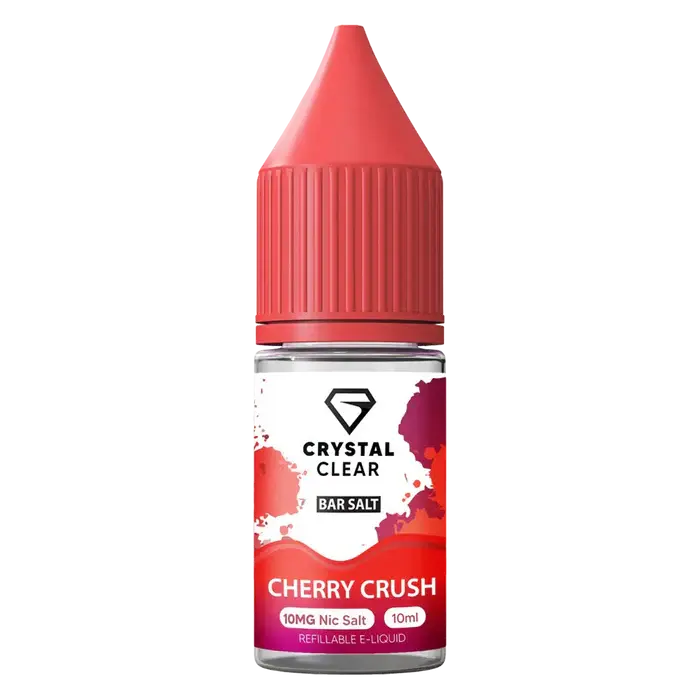 Cherry Crush Nic Salt by Crystal Clear Bar Salts