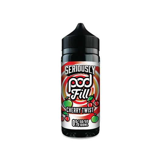 Cherry Twist 100ml Shortfill by Seriously Pod Fill