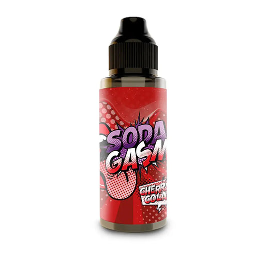 Cherry cola 100ml Shortfill by Soda Gasm