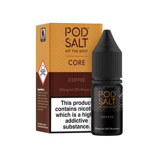 Coffee Nic Salt E-Liquid by Pod Salt Core