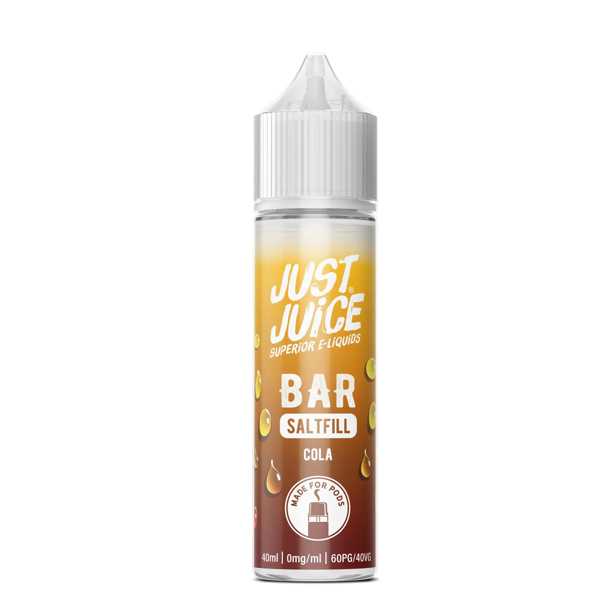 Cola 40ml Bar Saltfill by Just Juice Just Juice