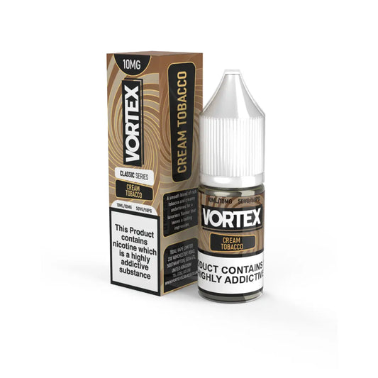 Cream Tobacco Nic Salt by Vortex Bar Series