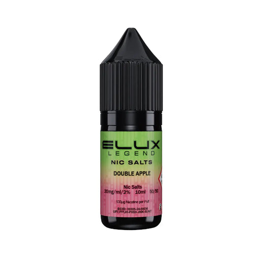 Double Apple 10ml Nic Salt by Elux Legend