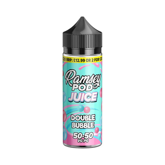 Double Bubble 100ml Shortfill by Ramsey Pod Juice