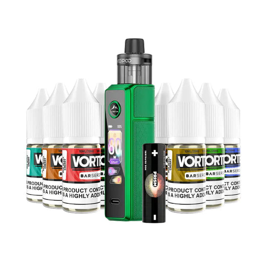 Drag X3 Vape Kit with Prism Battery and 10 Nic Salts