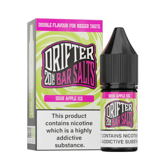 Drifter Bar Salts Sour Apple Ice Nic Salt