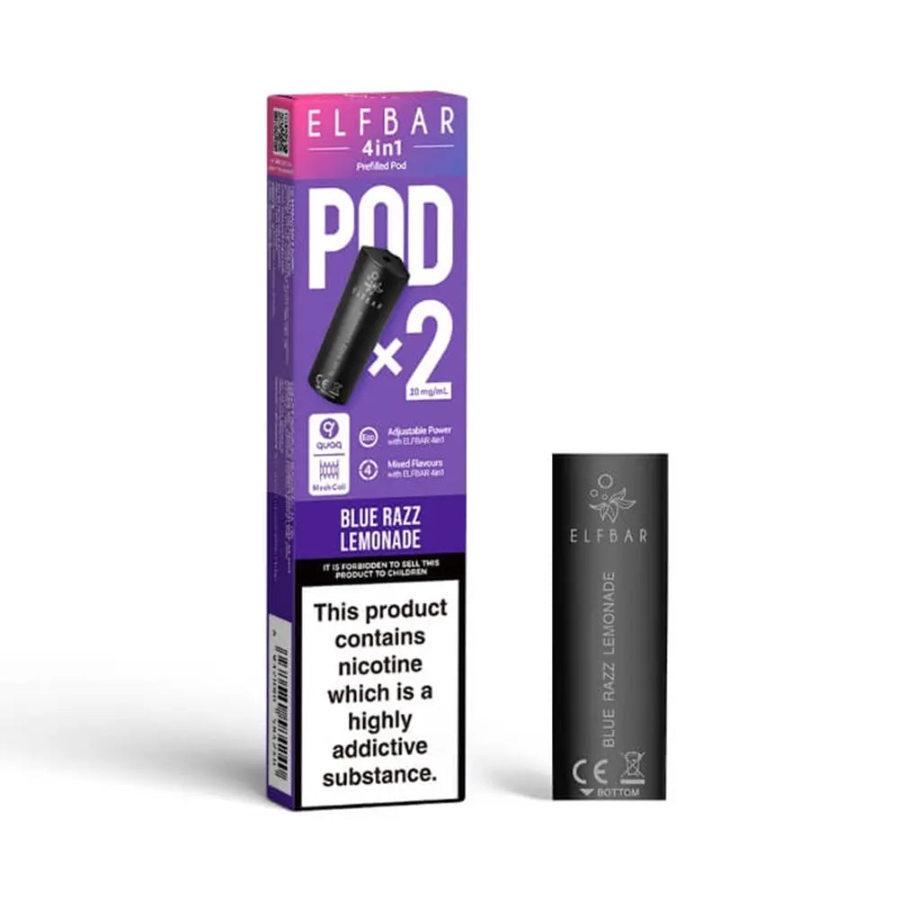 Elf Bar 4-in-1 Prefilled Pods 20mg (Pack of 2) Elf Bar 4-in-1 Prefilled Pods 20mg (Pack of 2)