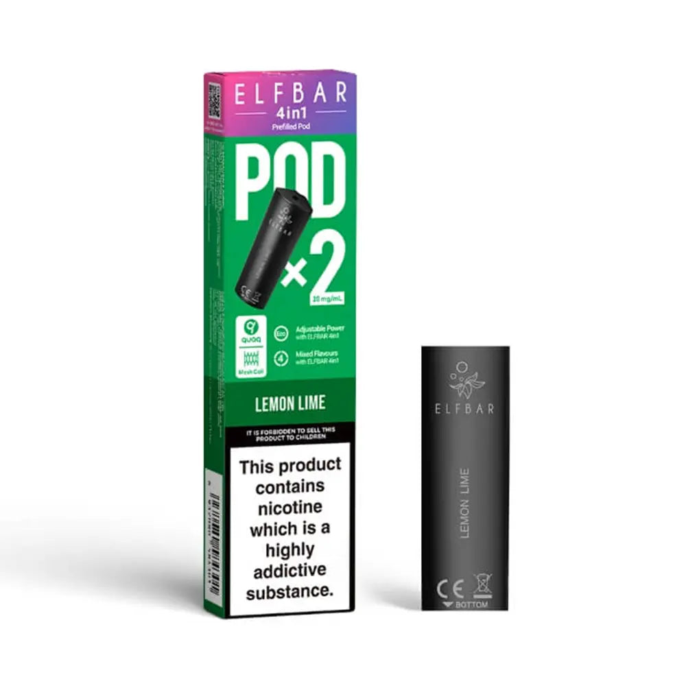 Elf Bar 4-in-1 Prefilled Pods 20mg (Pack of 2) Elf Bar 4-in-1 Prefilled Pods 20mg (Pack of 2)