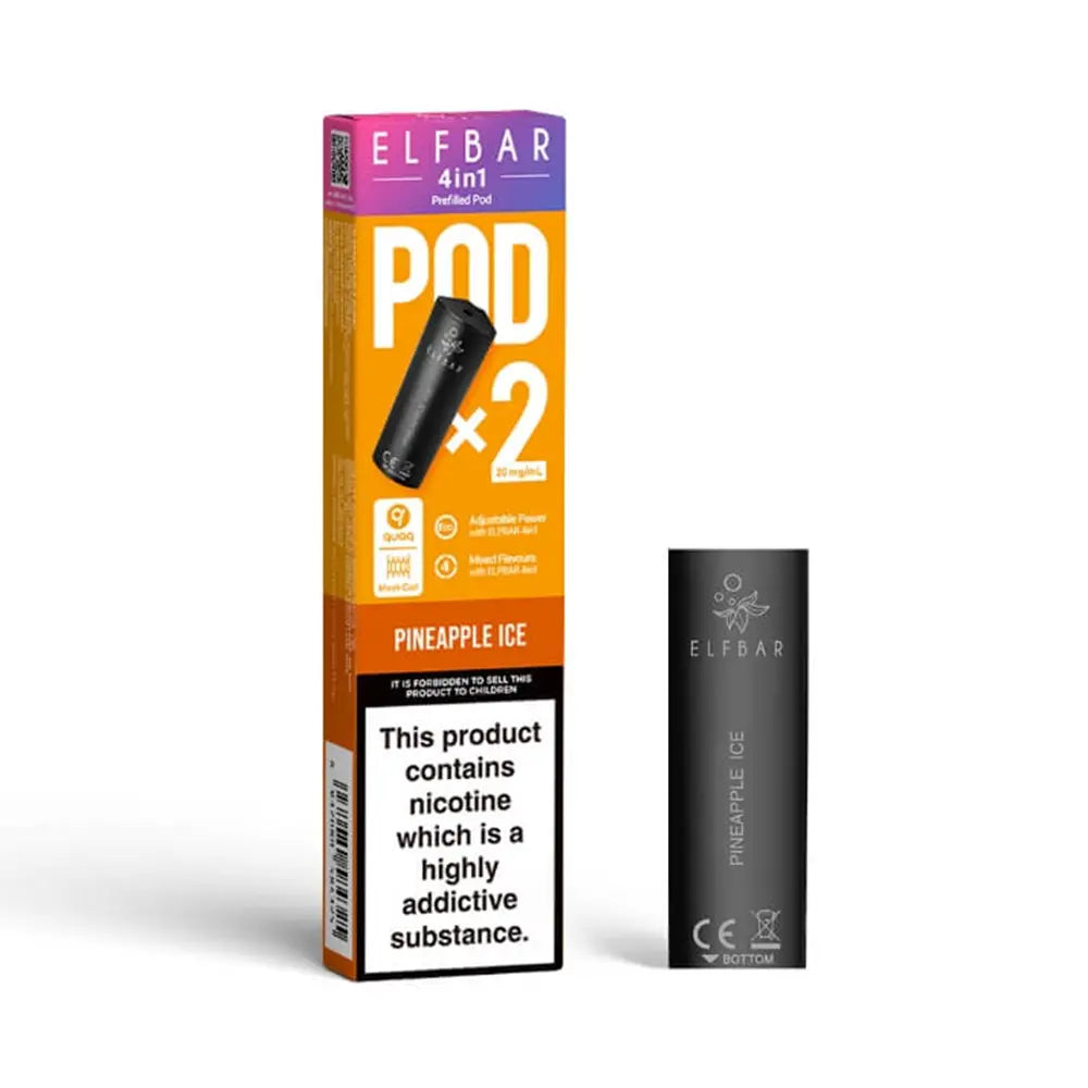 Elf Bar 4-in-1 Prefilled Pods 20mg (Pack of 2) Elf Bar 4-in-1 Prefilled Pods 20mg (Pack of 2)
