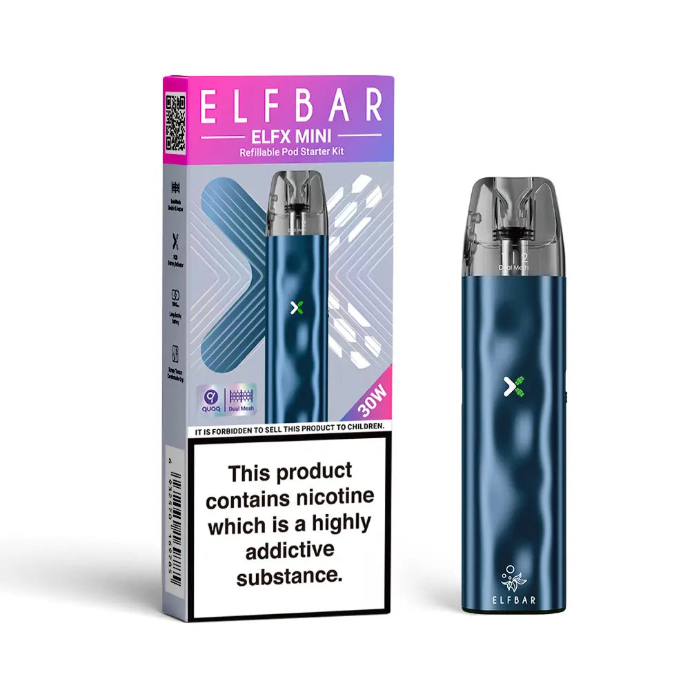 Starter Kit Elf Bar Elfx Mini Pod Vape Kit - E-Liquids, Vapes & Pod Kits Elf Bar Mini Led Starter Kit Elf Bar Elfx Mini Pod Vape Kit - E-Liquids, Vapes & Pod Kits Elf Bar Mini Led