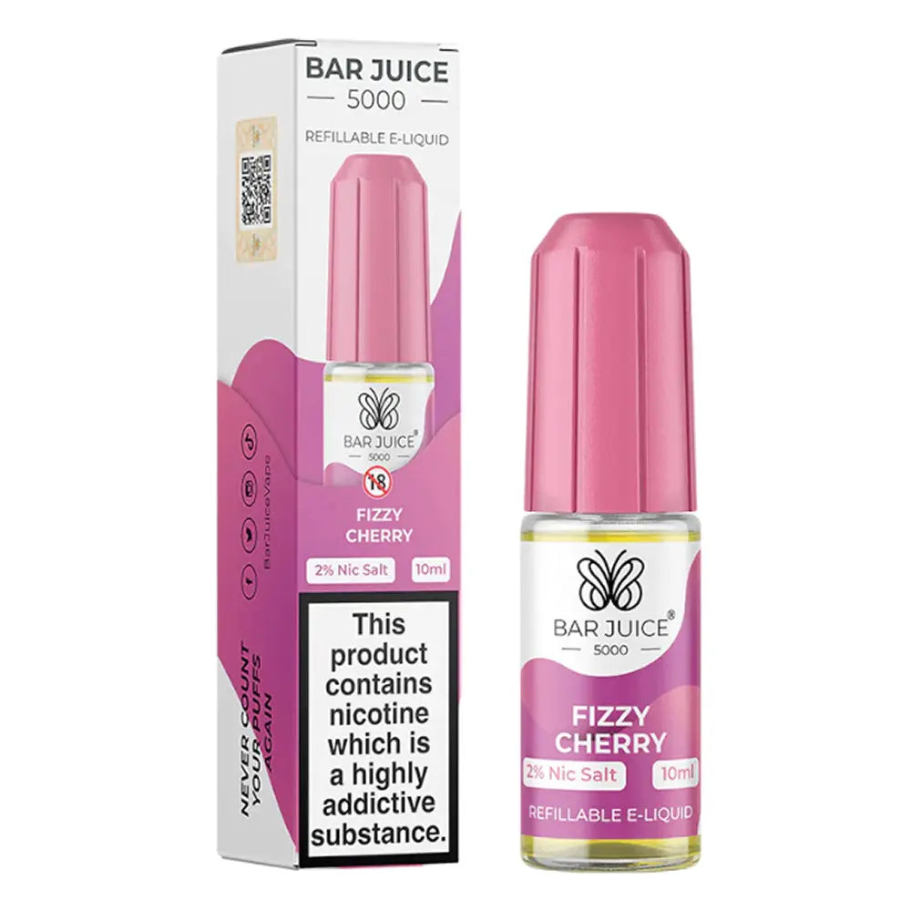 Fizzy Cherry Nic Salt E-Liquid by Bar Juice 5000 Barjuice