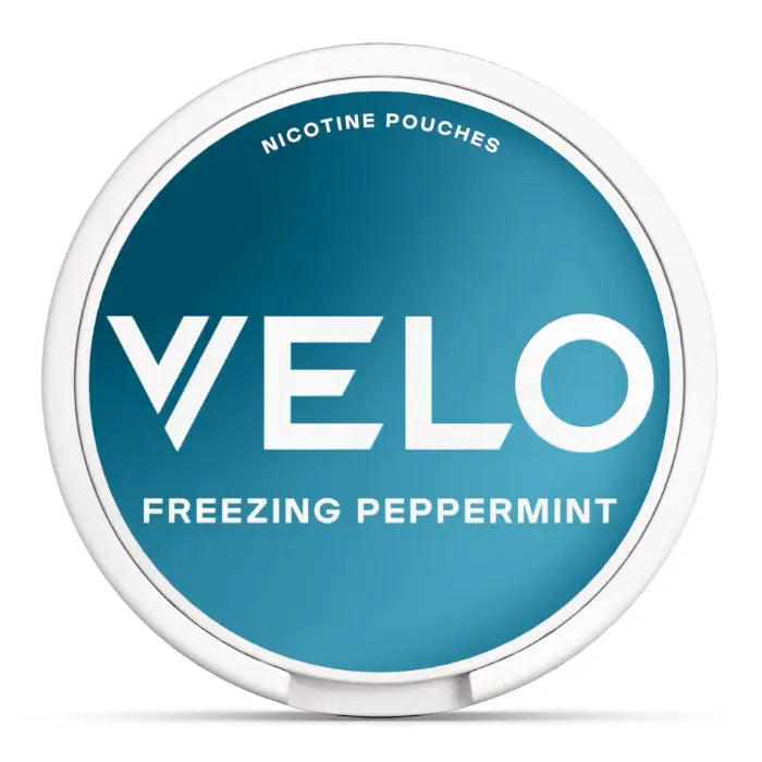 Freezing Peppermint Nicotine Pouches by Velo