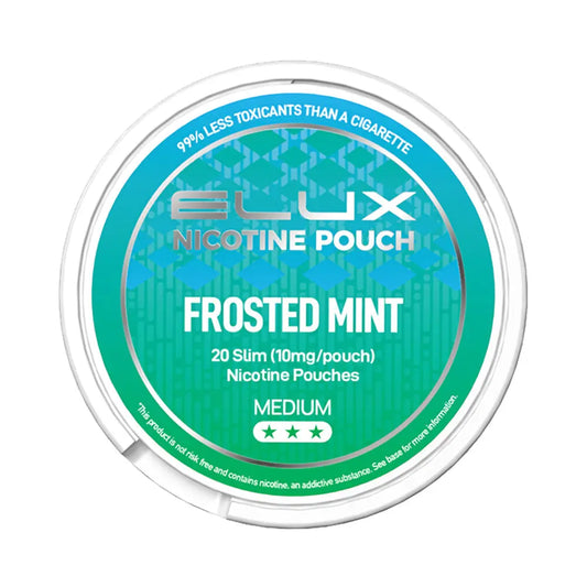 Frosted Mint Nicotine Pouches by Elux