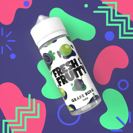 GRAPE BURG E-LIQUID BY FRESH & FRUITY