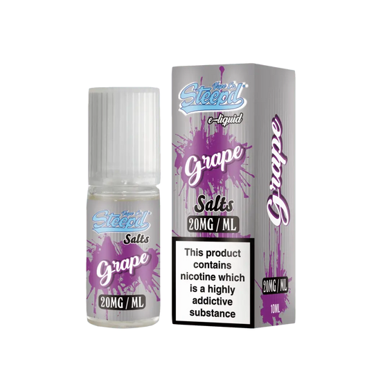 GRAPE NIC SALT E-LIQUID BY STEEPD