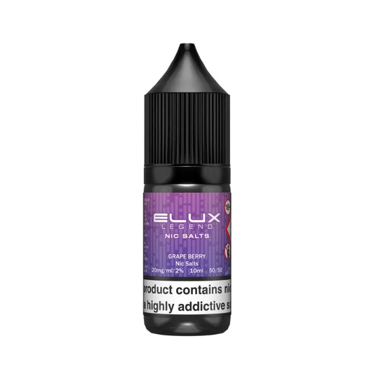 Grape Berry 10ml Nic Salt by Elux Legend