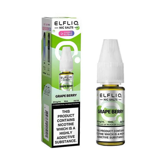 Grape Berry Nic salt E-liquid by Elf Bar Elfliq